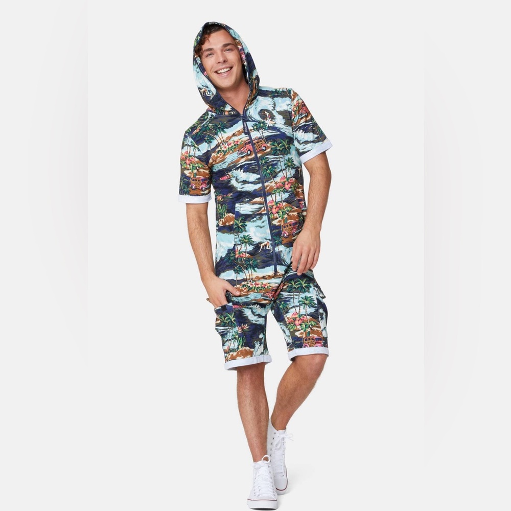 One piece The Vintage Hawaii Short Jumpsuit